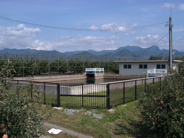 加圧機場・貯水槽