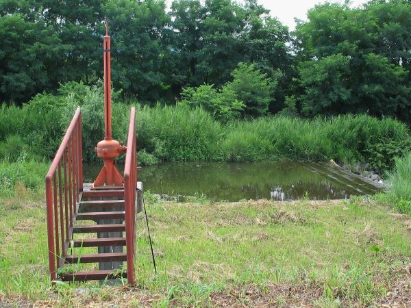 大森堰取水口